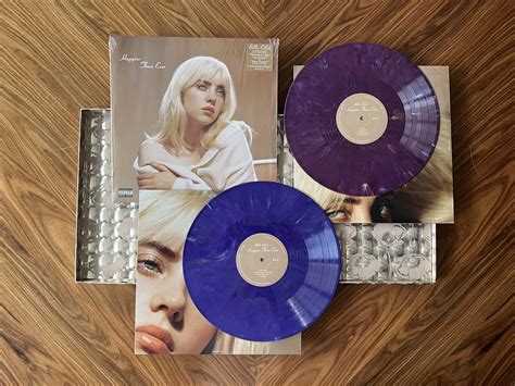 billie eilish happier than ever vinyl gucci|Billie Eilish 2xlp vinyl.